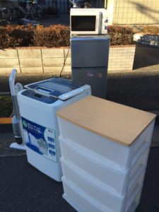 江戸川区　洗濯機　衣装ケース